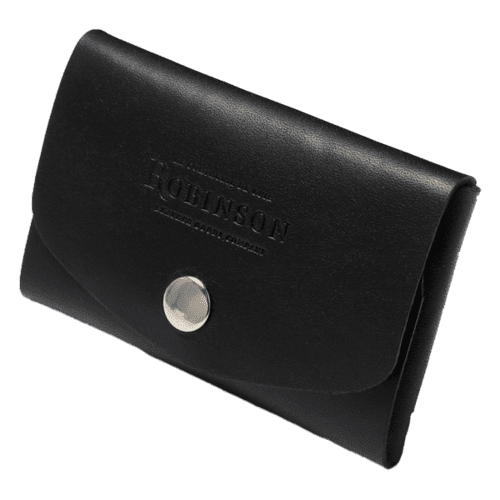 Casual Black Genuine Leather Wallet